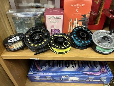 5 X FISHING REELS