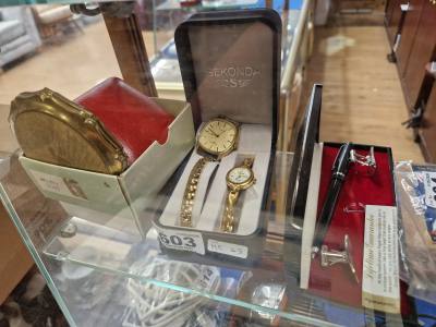 WATCHES, CLOCK, CURIOS + PAPERMATE