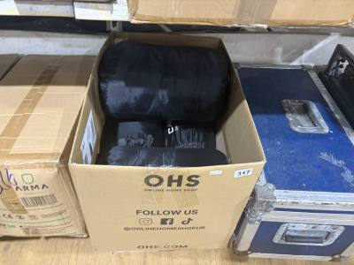 BOX OF SLEEPING BAGS