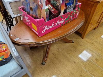 OVAL COFFEE TABLE