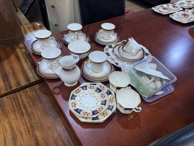 PART TEA SETS + PIE FUNNELS
