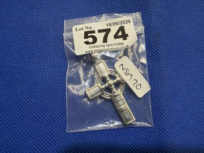 NEW SILVER CROSS PENDANT