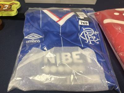 (SIZE 2 XL) RANGERS JERSEY