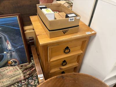 PINE DRAWER TOWER