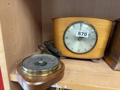 CLOCK + BAROMETER