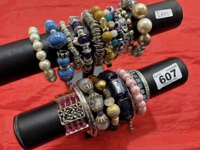 LOT OF DRESS JEWELLERY
