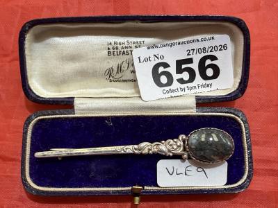 SILVER BROOCH