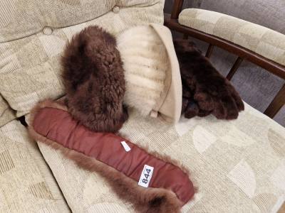 LOT OF VINTAGE FURS (MINK ETC)