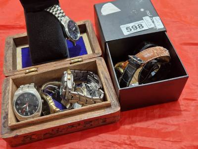 LOT OF WATCHES + SEKONDA  WATCH