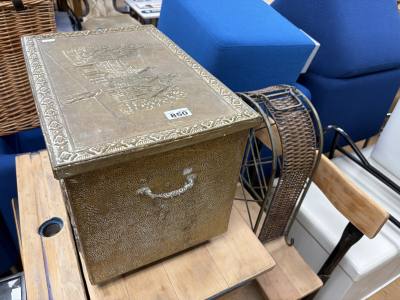 LOG BOX + WINE HOLDER