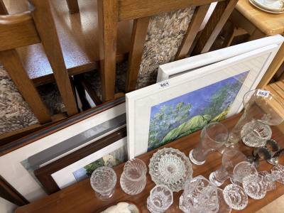 LOT OF PRINTS ETC