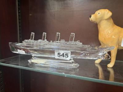 WATERFORD TITANIC MODEL