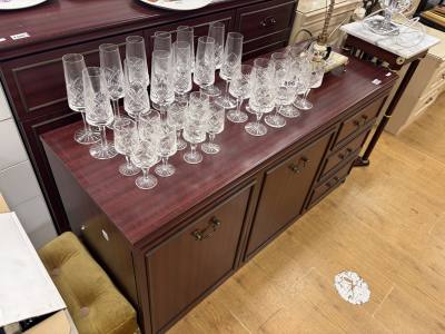 MAHOGANY SIDEBOARD