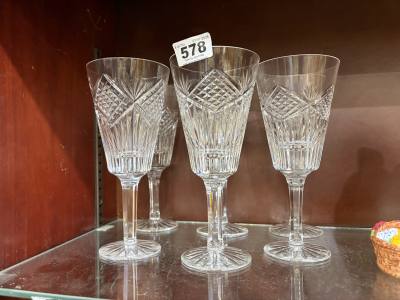 6 X TYRONE SLIEVE DONARD WINE GLASSES