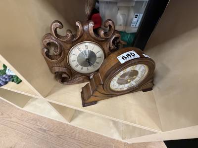 2 X CLOCKS