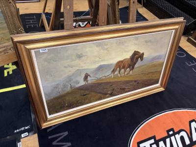 SIGNED OIL PAINTING