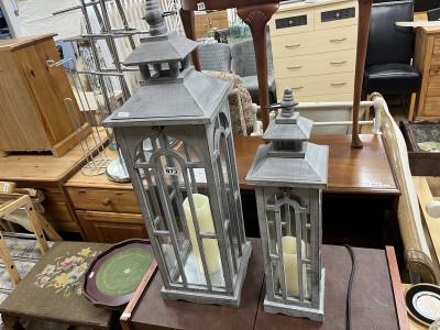 PAIR OF LANTERNS