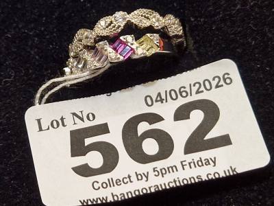 2 X SILVER BANDS