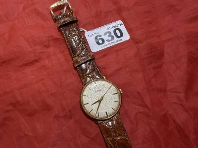 GENTS GOLD PLATE ROAMER WATCH