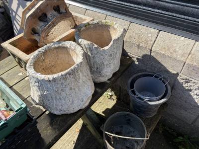 LOT OF PLANTERS
