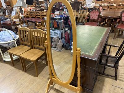 PINE CHEVAL MIRROR