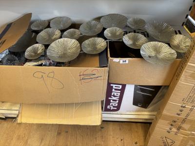 3 BOX LOTS + WALL PLAQUE