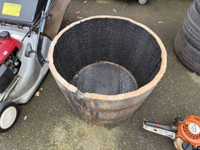 1/2 BARREL PLANTER