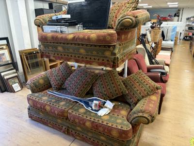 3 + 2 FABRIC COUCHES