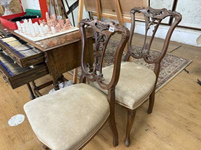 PAIR OF ANTIQUE CHAIRS