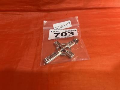 SILVER CROSS PENDANT