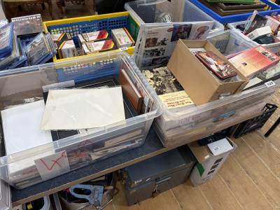 2 X BOXES OF JOHN WAYNE MEMORABILIA