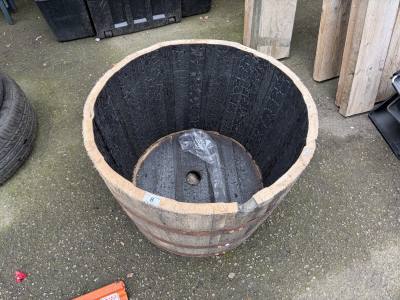 1/2 BARREL PLANTER