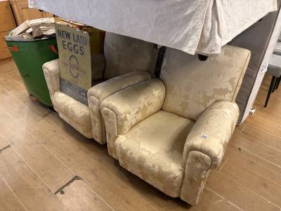 PAIR OF VICTORIAN STYLE CHAIRS