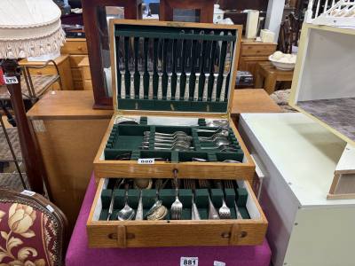 BOXED CANTEEN CUTLERY + KEY