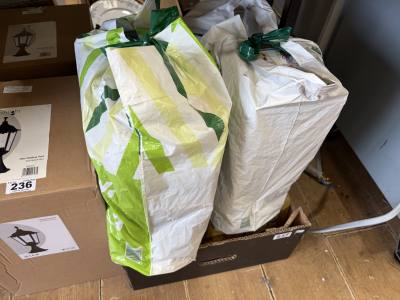 BAG OF CD'S + BAG OF DVD'S + BOX OF BOOKS
