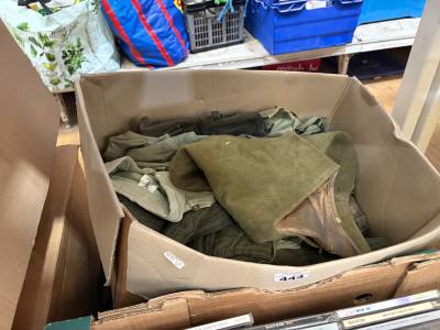 2 X BOXES OF ARMY GEAR