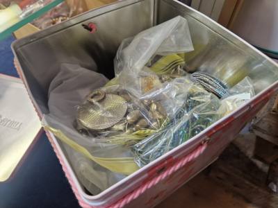 BOX OF COSTUME JEWELLERY