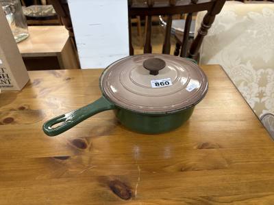 COUSANCE CAST + ENAMEL POT