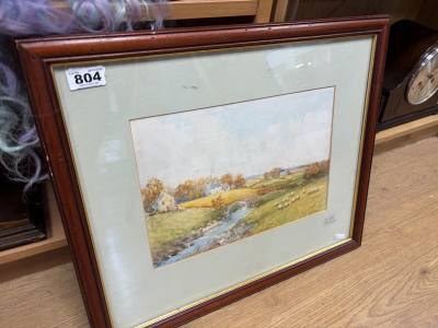F.B. DAVIS WATERCOLOUR