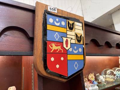 ULSTER  CRESTED PLAQUE