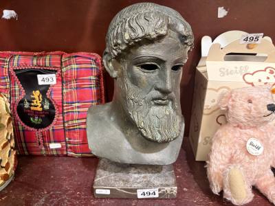 REPRODUCTION BRONZE BUST