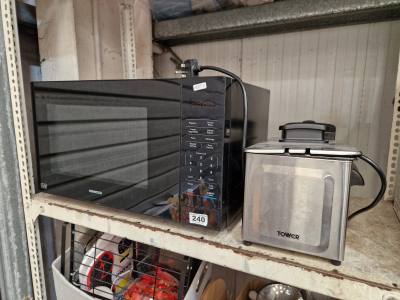 MICROWAVE + FRYER