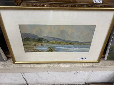 HARRY LEES WATERCOLOUR