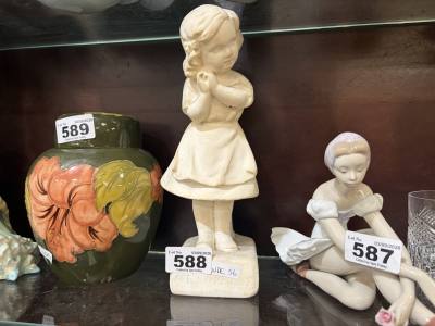 PLASTER LADY FIGURE