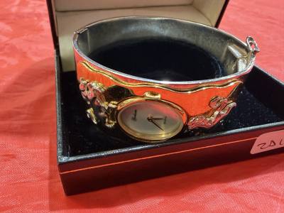 GORHAM SILVER PLATE CUFF WATCH