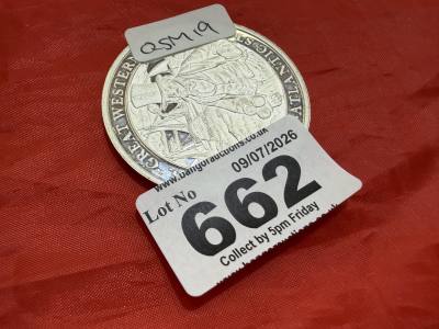 999 (38.1  GRAMS) SILVER COIN