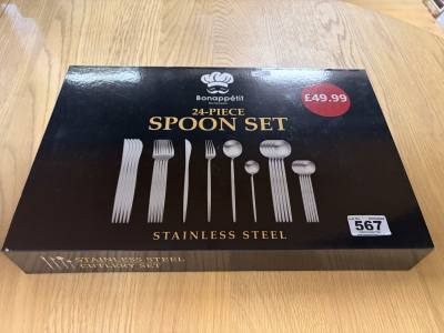 24 PIECE SPOON SET