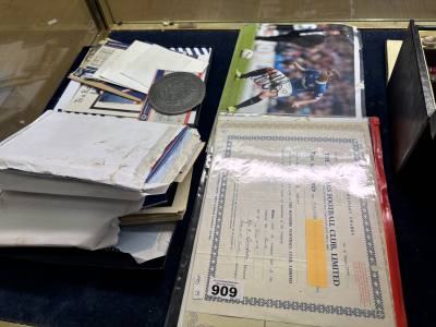 LOT OF RANGERS MEMORABILIA