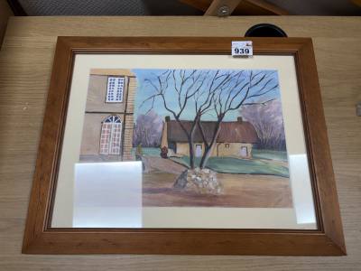 E.MONTEITH OIL PAINTING