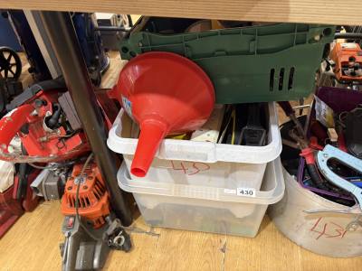 3 X BOXES OF TOOLS
